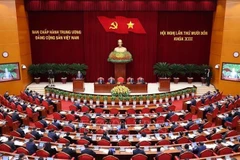 Le 14ᵉ Plénum du Parti communiste du Vietnam (PCV) du 13ᵉ mandat s’est solennellement ouvert dans la matinée du 5 novembre à Hanoï, sous la présidence du secrétaire général du Comité central du PCV, Tô Lâm. Photo : VNA