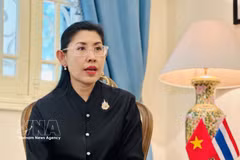 L’ambassadrice de Thaïlande au Vietnam, Urawadee Sriphiromya. Photo: VNA
