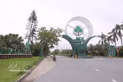 Le parc industriel de Nam Cau Kien, modèle économique privé typique de Hai Phong, a été sélectionné par l'Organisation des Nations Unies pour le développement industriel (ONUDI) parmi 37 parcs industriels répartis dans 7 pays pour participer au Programme mondial de parcs éco-industriels. Photo : VNA