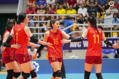 L'équipe féminine vietnamienne de volley-ball. Photo: Usports