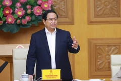 Le Premier ministre Pham Minh Chinh préside la réunion sur la « Campagne Quang Trung ». Photo: VNA