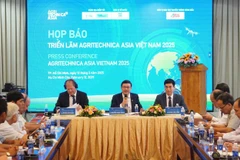 Conférence de presse sur le salon Agritechnica Asia Vietnam 2025. Photo: VNA