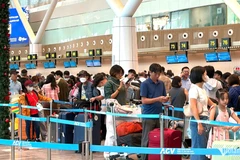 Le 20 février, l’aéroport international de Tan Son Nhat devrait accueillir plus de 170 000 passagers. Photo: vietnamnet.vn