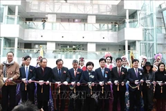 Inauguration de l'exposition à Séoul. Photo: VNA