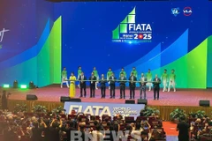 Le Congrès mondial 2025 de la Fédération internationale des associations de transitaires et assimilés (FIATA) s’est ouvert le 8 octobre à Hanoï. Photo: VNA