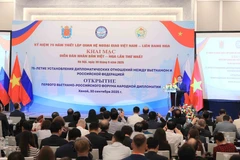 Ouverture du premier Forum populaire Vietnam-Russie à Hanoï. Photo: VNA