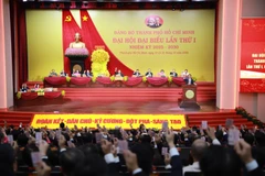 Premier Congrès de l’organisation du Parti de Hô Chi Minh-Ville, pour le mandat 2025-2030. Photo: VNA