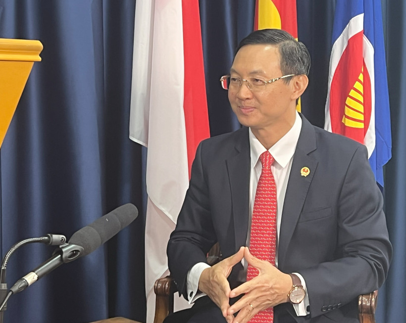 L’ambassadeur du Vietnam à Singapour, Tran Phuoc Anh. Photo: VNA