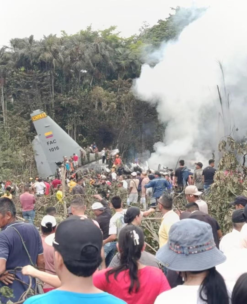 Le crash d'un avion de transport militaire, survenu le 23 mars, a fait 69 morts et de nombreux blessés. Photo: Xinhua/VNA
