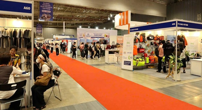 Global Sourcing Fair 2025 comprend plus de 700 stands. Photo: VNA