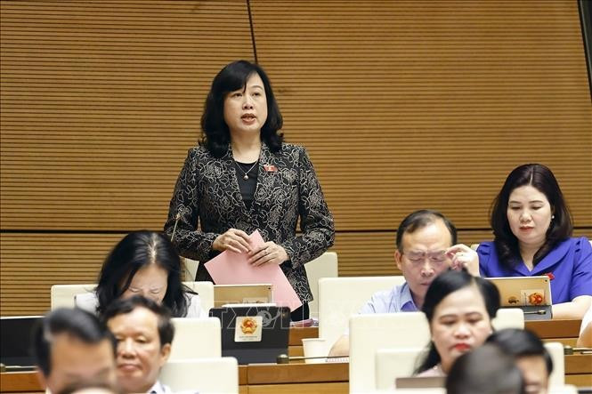 La ministre de la Santé, Dao Hong Lan. Photo: VNA
