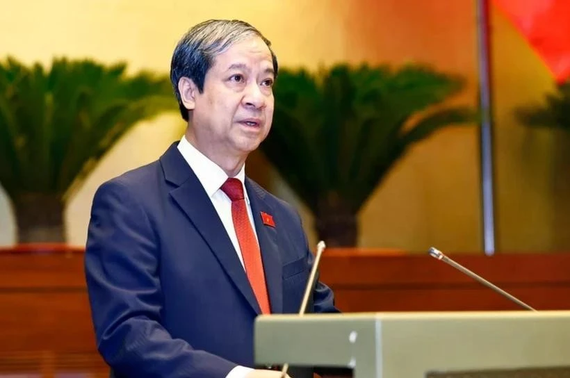 Le ministre de l'Éducation et de la Formation Nguyen Kim Son. Photo: VNA