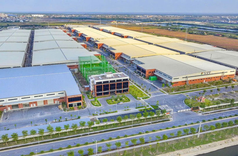 Zone industrielle Liên Ha Thai dans la province de Hung Yen. Photo: VNA