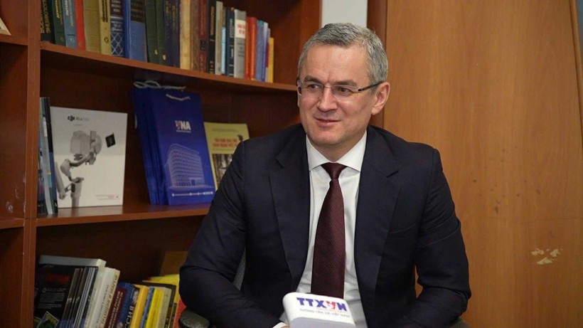 Artur Liukmanov, directeur du Département de la Sécurité de l'information internationale du ministère russe des Affaires étrangères. Photo: VNA