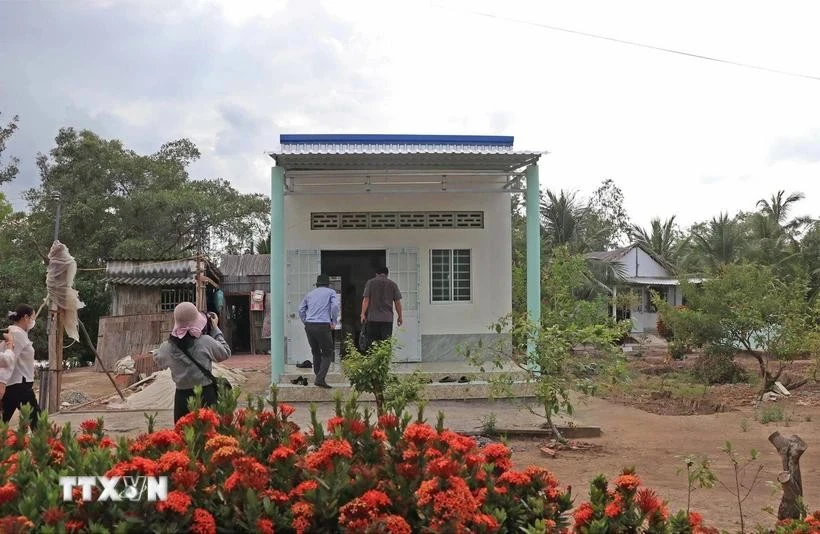 Au 17 juin, la province avait atteint son objectif de soutenir la construction et la rénovation de 4 400 logements. Photo: VNA
