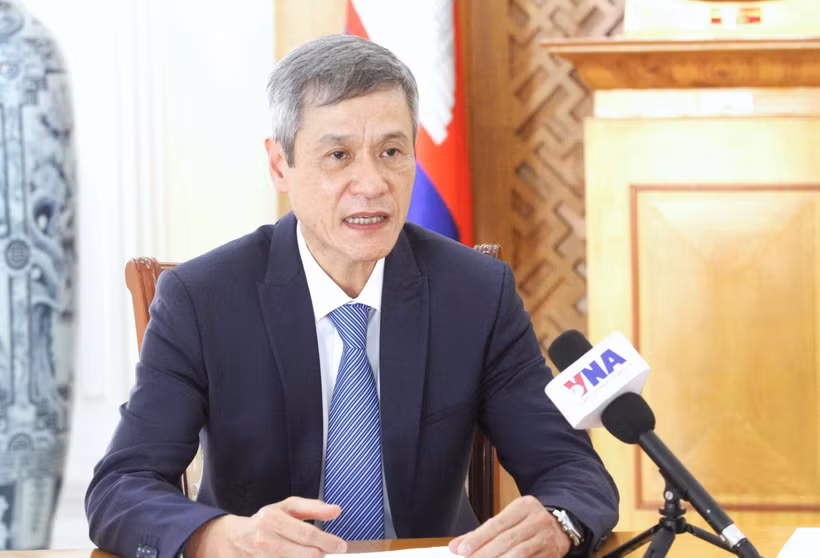 L'ambassadeur du Vietnam au Cambodge, Nguyen Minh Vu. Photo: VNA