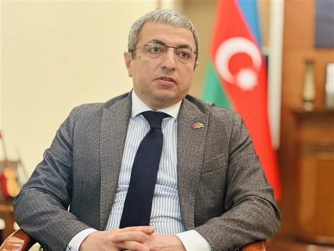 L’ambassadeur d’Azerbaïdjan au Vietnam, Shovgi Kamal Oglu Mehdizade. Photo: VNA