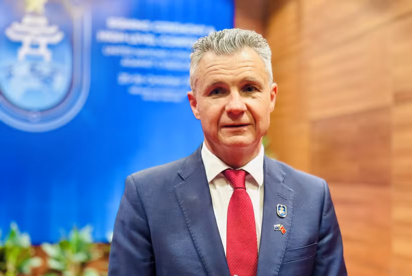 Le vice-ministre australien des Affaires étrangères et du Commerce, Matt Thistlethwaite. Photo: VNA