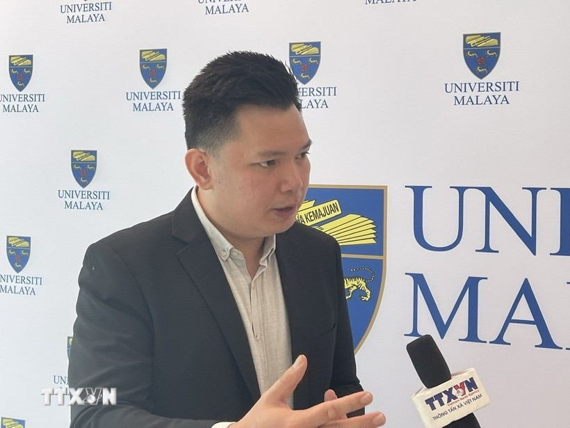 Collins Chong Yew Keat, analyste en relations internationales et en sécurité à l’Université Malaya (Malaisie). Photo: VNA