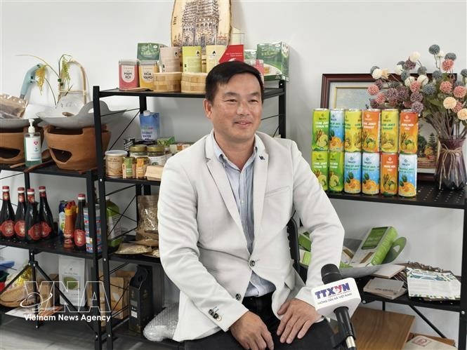 Nguyên Thanh Binh, PDG de KQ Trading et président de l’Association de la logistique et de l’investissement Vietnam–Australie. Photo: VNA