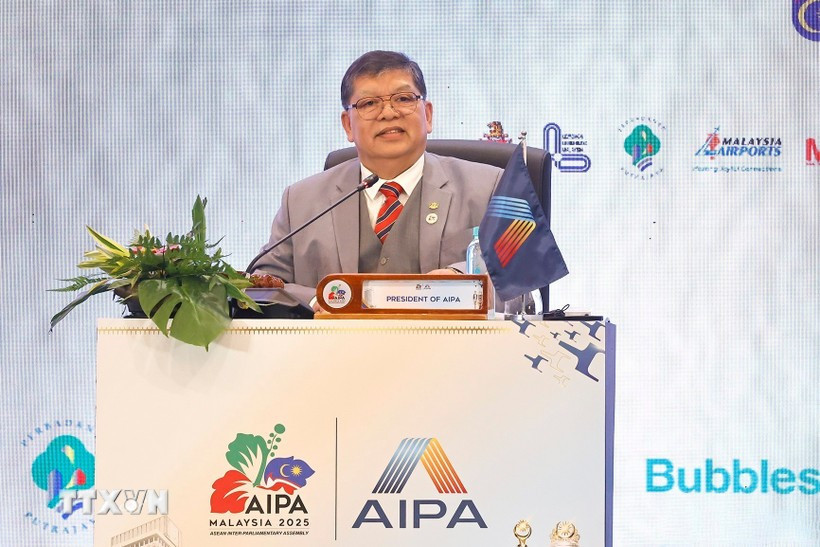 Le président de la Chambre des représentants de Malaisie, Tan Sri Dato’ Johari bin Abdul. Photo: VNA