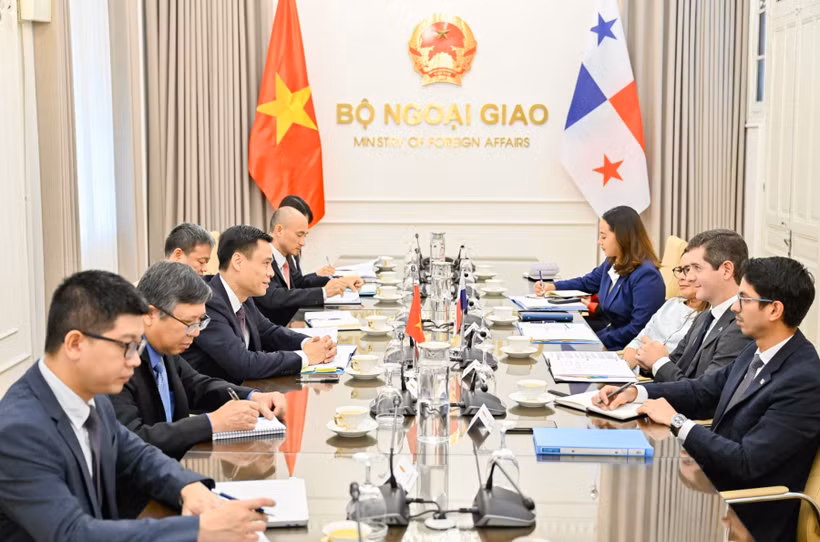 Deuxième consultation politique entre le Vietnam et le Panama. Photo: ministère des Affaires étrangères