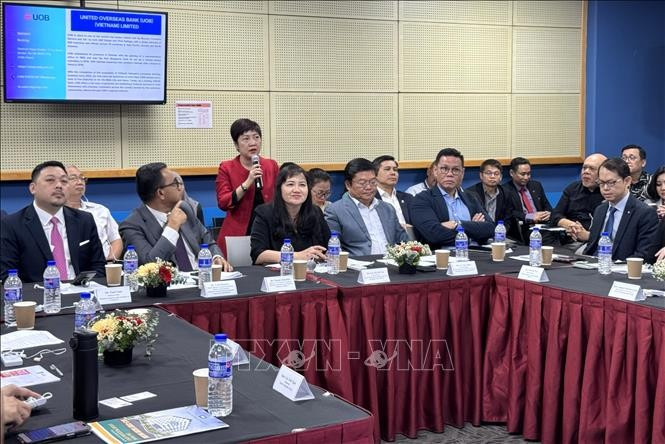 Table ronde d'affaires le 26 août à Kuala Lumpur. Photo: VNA