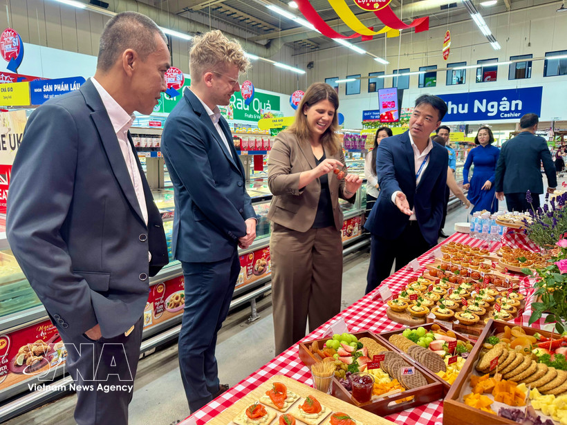 L’événement "Taste of the UK – Semaine de la gastronomie britannique" est organisé pour la première fois à Ho Chi Minh-Ville, du 26 février au 11 mars. Photo: VNA