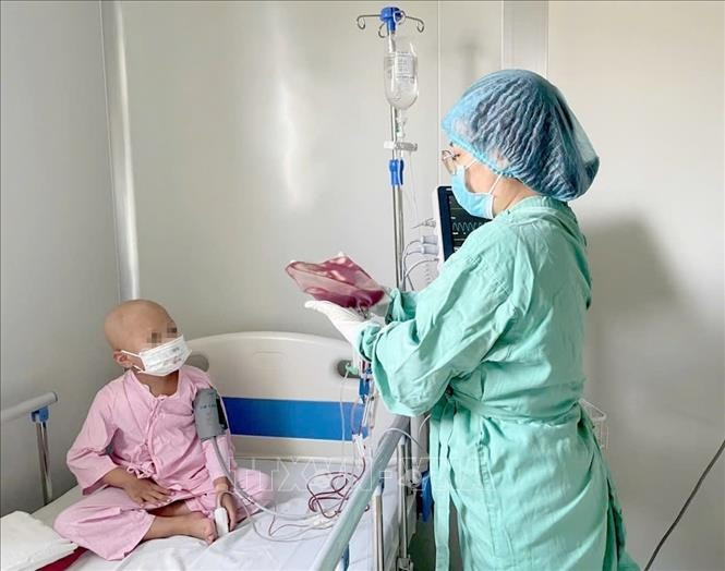 L'état de la patiente est désormais stable. Photo: VNA