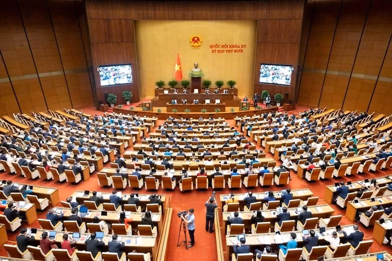 L'Assemblée nationale examine le 31 octobre des lois en matière de défense et de cybersécurité. Photo: VNA