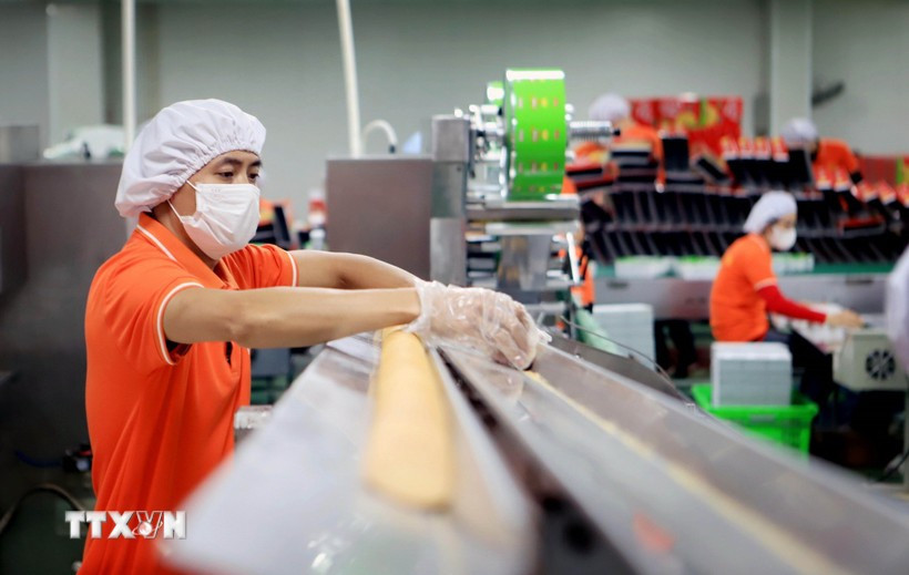 En 2024, le commerce extérieur du Vietnam a atteint un niveau record de 786,3 milliards de dollars, soit une hausse de 15,4 % sur un an. Photo: VNA