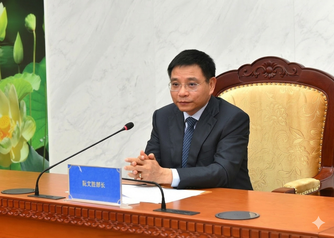 Le ministre vietnamien des Finances, Nguyen Van Thang: Photo: ministère vietnamien des Finances