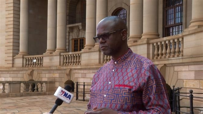 Le porte-parole du président sud-africain, Vincent Magwenya. Photo: VNA