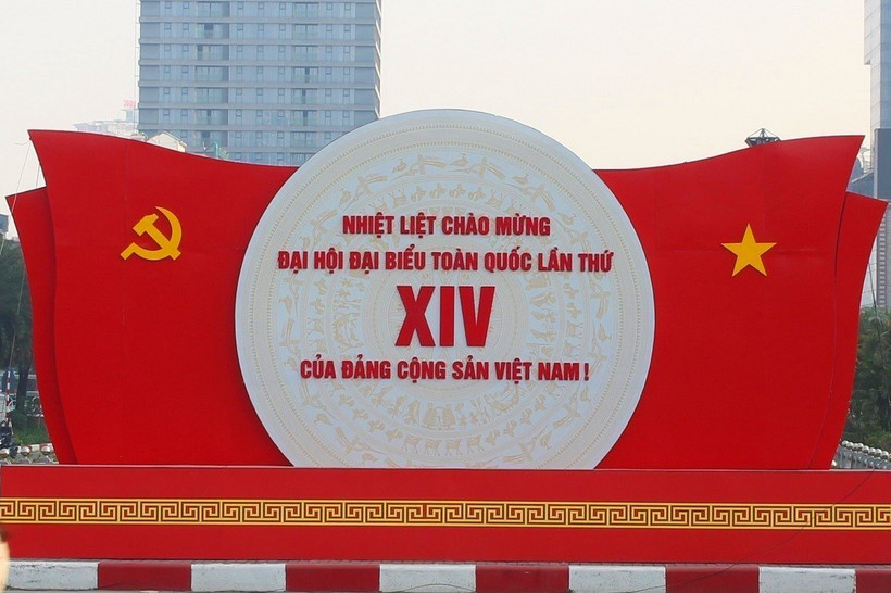 Le 14e Congrès national du PCV constitue un événement politique d’une importance particulière et décisive pour le développement du pays dans la nouvelle ère. Photo: VNA