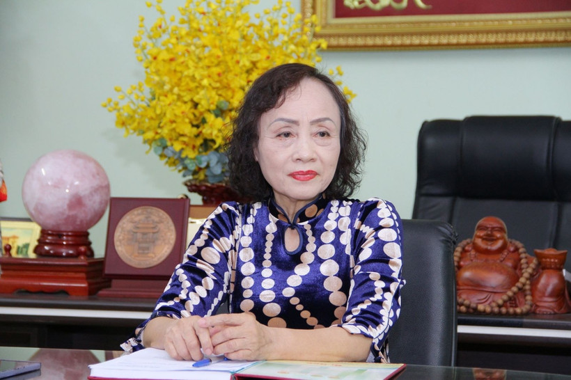 Trân Thi Loan, directrice générale de la société par actions alimentaire Ha Nam Ninh. Photo: diendandoanhnghiep.vn