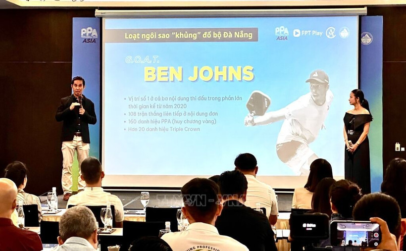 Conférence de presse sur PPA Tour Asia – Vietnam Cup 2025. Photo: VNA