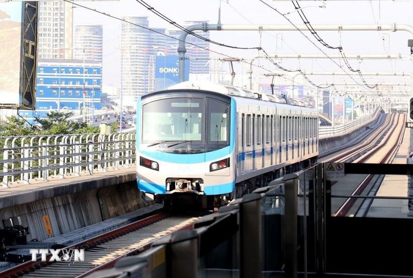 Hô Chi Minh-Ville ajuste sa liste de projets ferroviaires prioritaires à l’horizon 2035. Photo: VNA