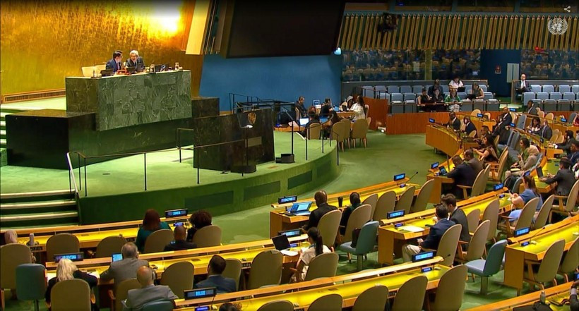 Séance plénière de l'Assemblée générale des Nations Unies. Photo: VNA