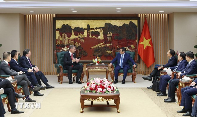 Panorama de la rencontre. Photo: VNA chinh.jpg