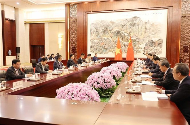 Panorama de la rencontre. Photo: VNA hoi-kien.jpg