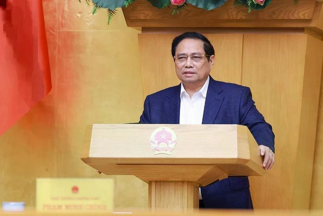 Le Premier ministre Pham Minh Chinh. Photo: VNA pm.jpg