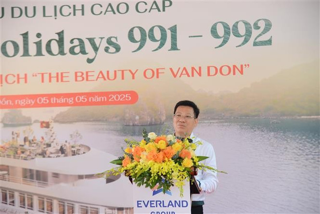 Nguyên Viêt Dung, directeur du Département de la culture, des sports et du tourisme de Quang Ninh. Photo: VNA dung.jpg