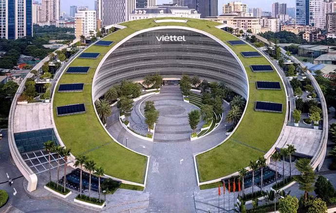Siège du groupe Viettel. Photo: VNA
