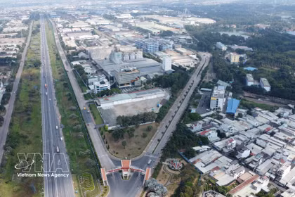 Vue du parc industriel Bien Hoa 2, ville de Dong Nai. Photo : VNA