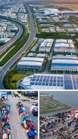Dong Nai joue un rôle crucial en tant que pôle de croissance, grâce à ses atouts dans l'industrie et la logistique. Photo : VNA