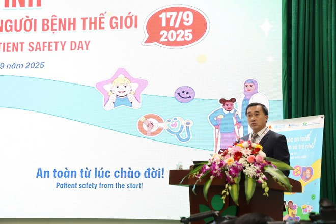 Le vice-ministre de la Santé, Trân Van Thuân, à l'événement. Photo: Vietnam+ tt-2.jpg