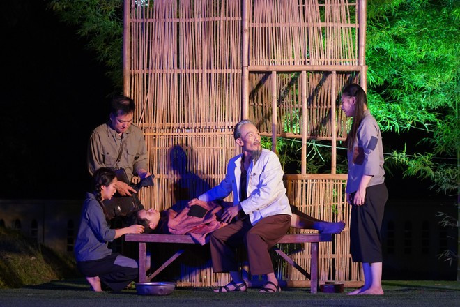 Extrait de la courte pièce « Oncle Ho – Un amour sans limites ». Photo : VietnamPlus dsc05383.jpg