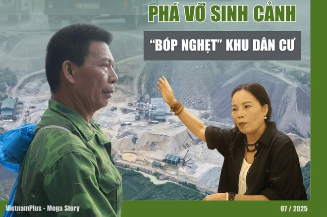 L'habitat de cette espèce se rétrécit de plus en plus en raison des activités d'exploitation des carrières, de la pollution sonore et des émissions de poussières, qui affectent gravement la faune et les communautés humaines environnantes. Photo: VietnamPlus 4680176d-f122-4b9b-960b-7201e3d43c51.jpg