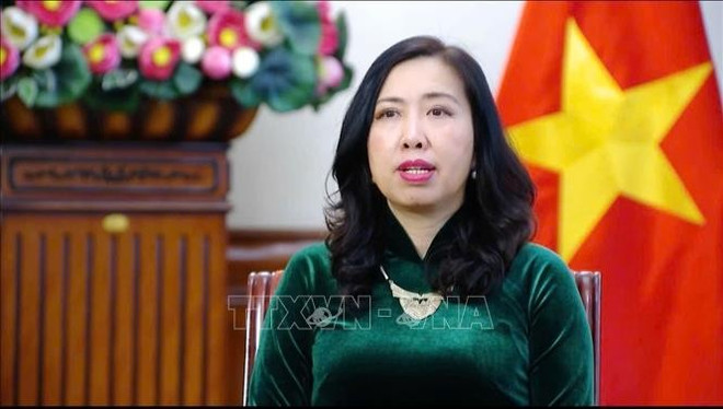 La vice-ministre des Affaires étrangères, Lê Thị Thu Hang. Photo: VNA le-thi-thu-hang-25725-10.jpg