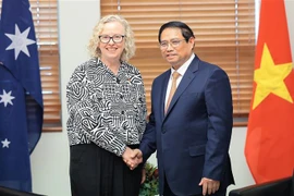 Le PM Pham Minh Chinh rencontre la présidente du Groupe des parlementaires d'amitié Australie-Vietnam